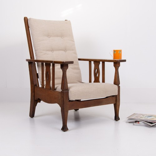 Oak arts and crafts - and, recliner