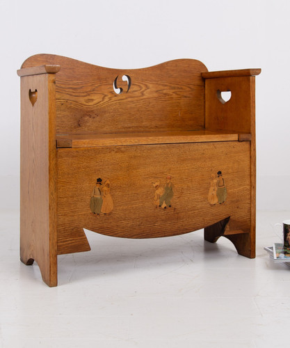 Arts and crafts oak - and, settle