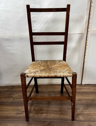 Vintage oak rush - seat, arts